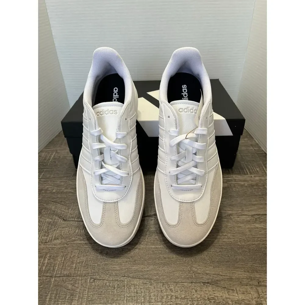 Adidas Men's Barreda Classic Striped Tennis Shoes White Size 11 NIB/NWT JI2308